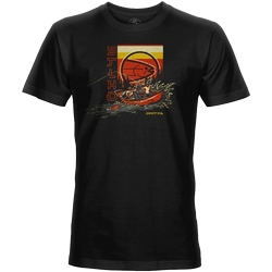 DRIFTING TEE MENS BLACK M (D)